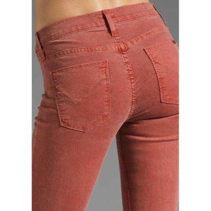Hudson Jeans Nico Skinny WM407JFD  Cher Faded Red Made in U.S.A ( 26 )